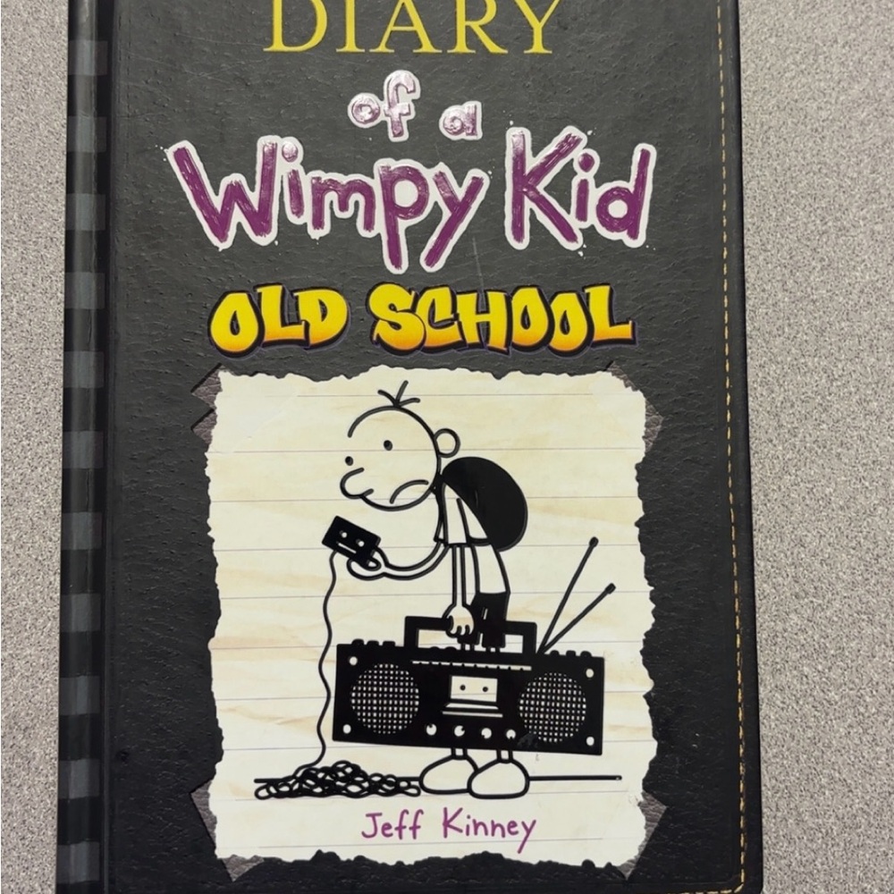 SIGNED COPY- Diary of a Wimpy Kid: Old School